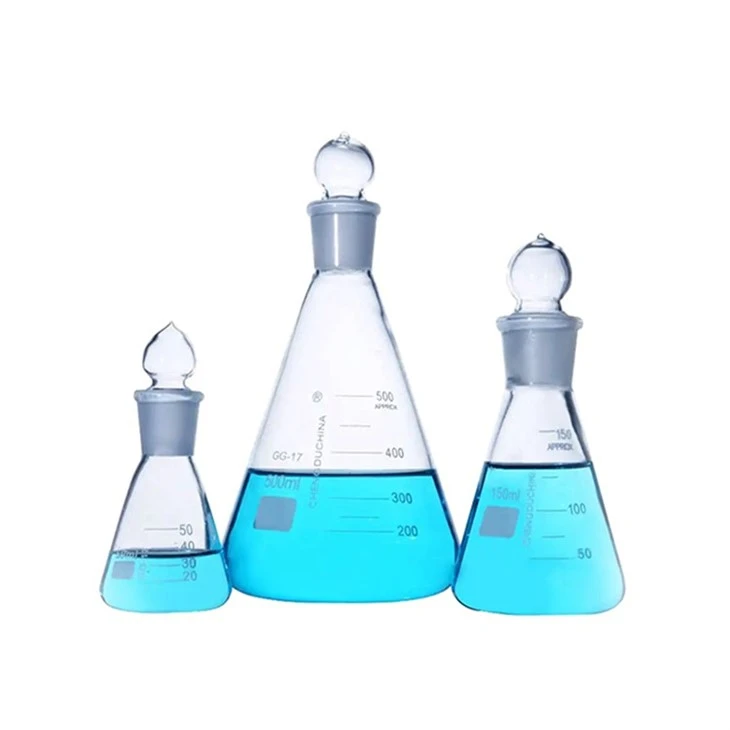 Lab Erlenmeyer Flask With Stopper