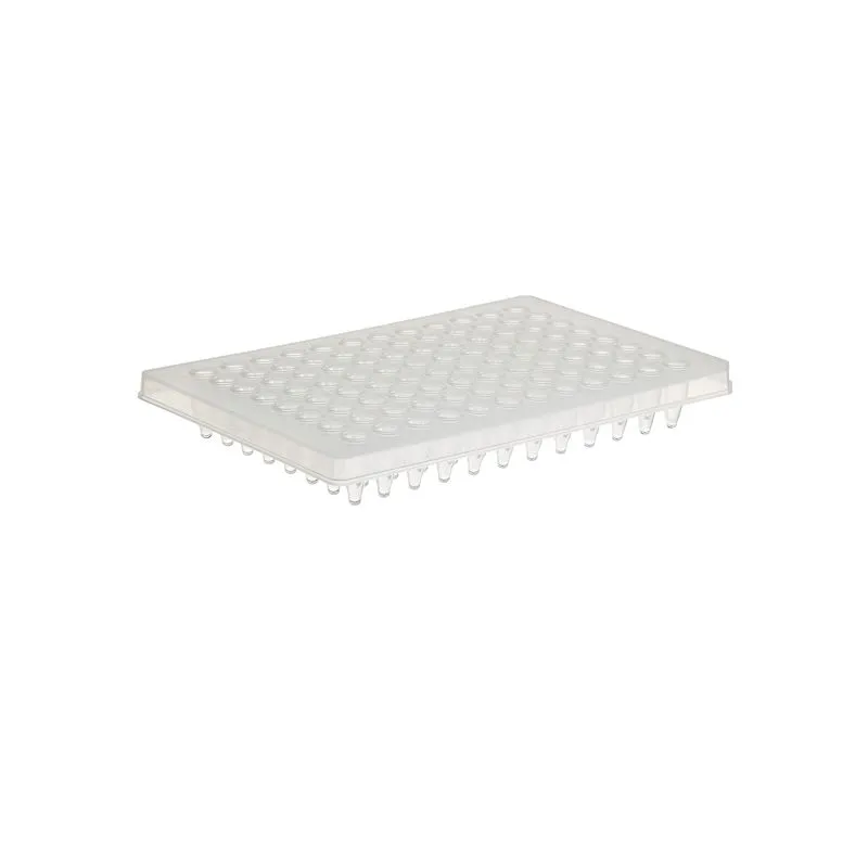 Plastik Semi Skirted 0.2ml 96 Well 384 Well PCR Plate